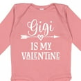 thumbnail image 4 of Inktastic Gigi is My Valentine Boys or Girls Long Sleeve Baby Bodysuit, 4 of 5