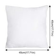 thumbnail image 3 of 2PCS Down Feather Pillow Inserts - Bed & Couch Pillows, Hotel Quality White Decorative Inserts with Down-Proof Cover, 3 of 4