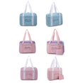 thumbnail image 2 of Destyer Japanese Style Handbag Exquisite Travel School Bag Carrying Pouch Blue, 2 of 6