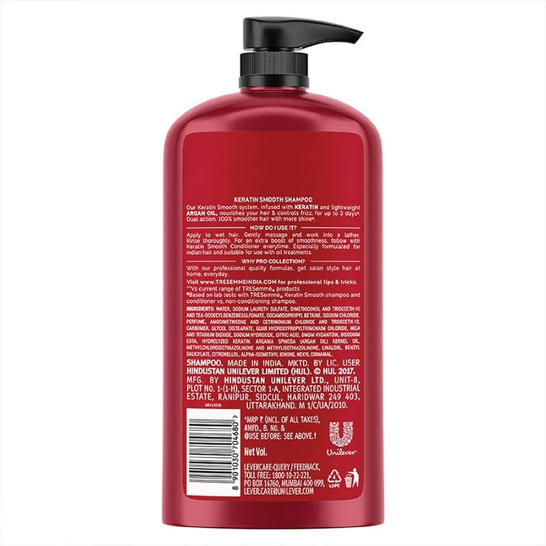 Tresemme shampoo keratin discount