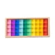 thumbnail image 4 of Cubos de gemas arcoíris apilables, juego de bloques de cubos, regalo educativo, juguetes Montessori suaves 40 piezas, 4 of 9