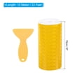 thumbnail image 2 of Uxcell 6 Inch x 33 ft Reflective Tape, 1 Roll Safety Tape with Scraper, Yellow, 2 of 7