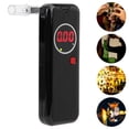 thumbnail image 3 of Digital Breath Tester LCD Display Breathalyzer Drunk Driving Analyzer Test Tool W / Blow Tube Digital Breathalyzer, 3 of 7