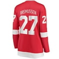 thumbnail image 3 of Women's Fanatics Michael Rasmussen Red Detroit Red Wings Home Breakaway Player Jersey, 3 of 3