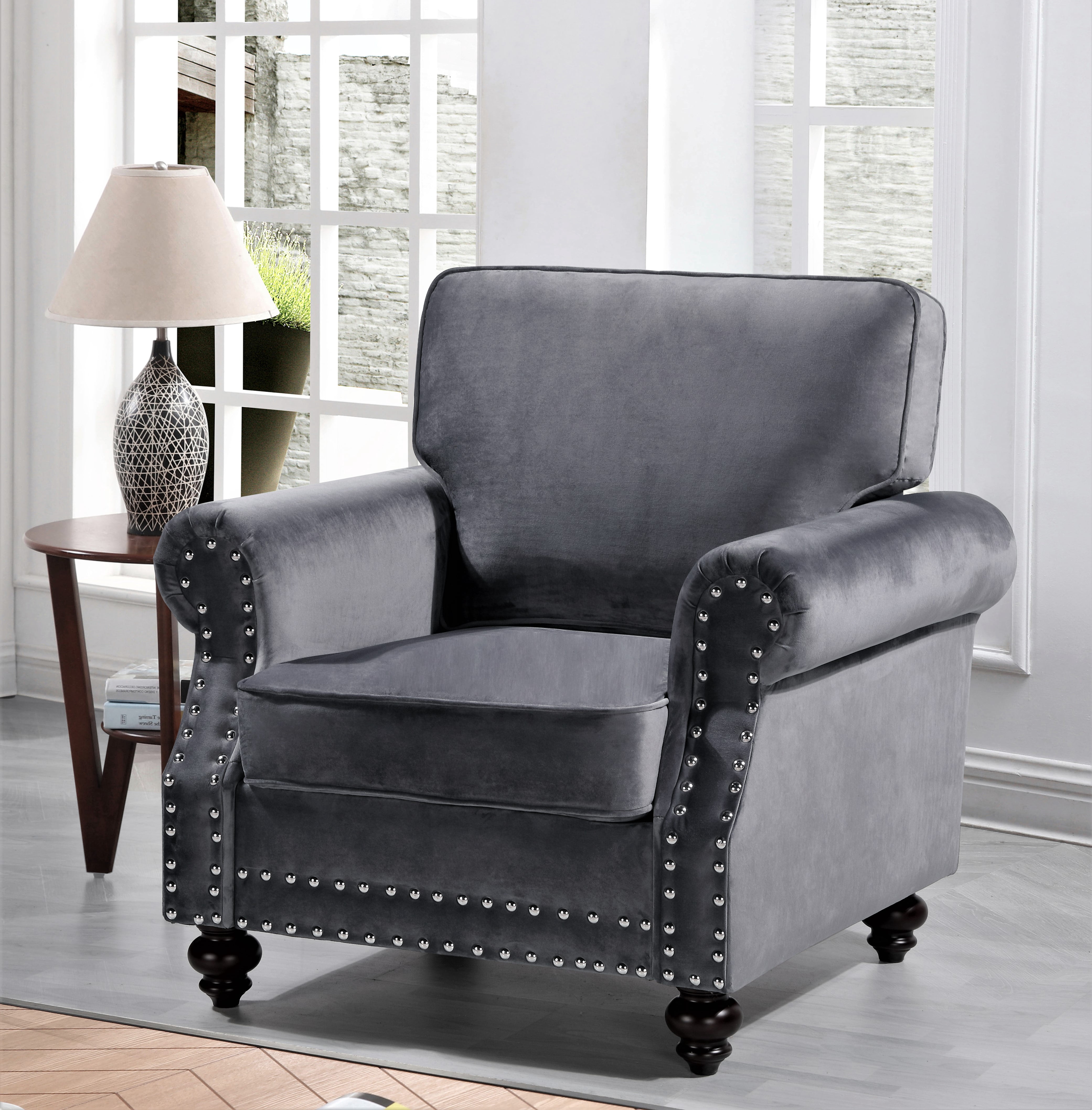Feingold 37.8'' Wide Tufted Armchair