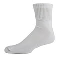 thumbnail image 4 of Diabetes and Circulatory Men's Quarter Socks, 2-Pack, 4 of 5
