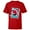 Red, variant on Disney and Pixar’s The Incredibles Valentine’s Day - Short Sleeve T-Shirt for Kids – Customized-White