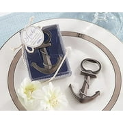 Kate Aspen Anchor Nautical Themed Bottle Opener, All Birthday Party Favors, Bridal Shower Favors, Wedding Favors, Baby Shower Favors and Rehearsal Dinner Supplies - 96 Sets