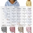 thumbnail image 3 of Neewe Womens Hoodies Casual Loose Long Sleeve Drawstring Pullover Sweatshirts Lightweight Hooded Tops with Pocket, 3 of 6