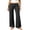 #0093-Dark Gray, variant on Womens Pull On Fold Over Yoga Pants High Waist Stretch Slim Leggings Trousers Bottoms for Daily Gym Summer