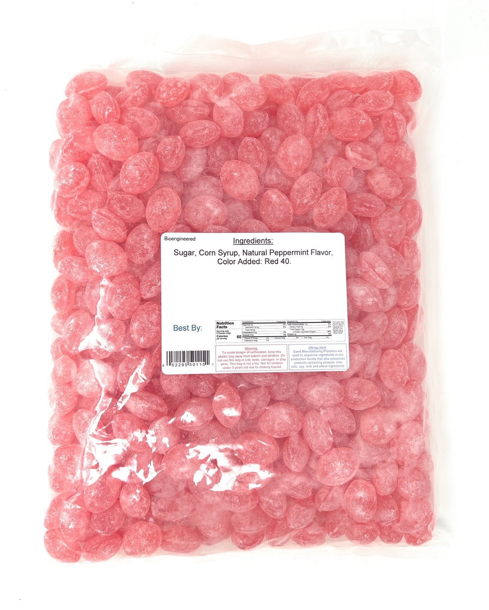 YANKEETRADERS Olde Time Peppermint Hard Candy Drops, 4 lbs.