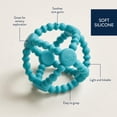 thumbnail image 3 of Itzy Ritzy Bitzy Ball Jouet de dentition en silicone pour nourrissons, anneau de dentition pour bébé, 0 mois et plus, 3 of 4