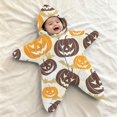 thumbnail image 2 of Mini Halloween Costumes Starfish Onesie, Fleece Romper Halloween Costumes, Adorable Starfish Outfit, Fleece Hooded Romper for First Halloween Photos, 2 of 6