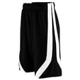 thumbnail image 2 of Augusta Sportswear Men's Triple Double Game Short L Black/White, 2 of 2