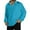 Cyan, variant on CharmCyan Men's Casual Collared Long-Sleeve Knit Base Layer Top Cyan L