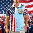 thumbnail image 6 of Polo Shirts for Men 250 Years Shirt 1776 Shirt 4th Of July T Shirts Patriotic Hawaiian Shirts for Men Usa Shirt Usa T Shirts Graphic T Shirts for Men Men's T Shirts Graphic, 6 of 8