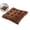Coffee, variant on VQPeo Square Chair Cushions for Dining Chairs, Velvet Seat Pads, Square Chair Cushion for Indoor Outdoor Use