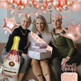 thumbnail image 7 of YANSION 60th Birthday Decoration for Mother, Rose Gold Birthday Decorations, 60th Rose Gold Balloons Happy 60th Birthday Triangle Flag Banner Number 60 Balloons for Women Birthday Party Decorations, 7 of 7