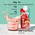 thumbnail image 3 of OWYN Plant Based Nutrition Drink, Strawberry Banana, 20g Protein, 12 oz, 36 Pack, 3 of 5