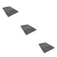 thumbnail image 3 of Matsuzay Alfombrillas De Baño Cómodas - Antideslizante Y Fácil De Limpiar Moderna Alfombrilla De Baño Antideslizante Ecológica Gris Oscuro Type1 NO1, 3 of 6