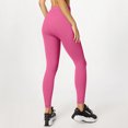 thumbnail image 3 of HJYCHN High Waisted Workout Leggings for Women Non See Through Athletic Gym Yoga Pants with Four Way Stretch Fabric and Squat Proof Design for Running Training Fitness Activities Pink XXL, 3 of 7
