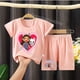 thumbnail image 3 of Gabbys-Conjunto de pijamas para niños y niñas, ropa de dormir de dibujos animados, con mangas, camisa de bebé, Tops, Verano, 3 of 5
