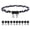 l, variant on Baseball Necklace Nylon Three Braided Rope Tornado Necklace with 1 Sets Number 0-9 Pendant,Classic Design Baseball Necklaces for Men,18 inch