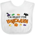 thumbnail image 3 of Inktastic I'm Ready for Halloween Boys or Girls Baby Bib, 3 of 4