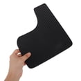 thumbnail image 3 of WORGEOUS 1 Pair Car Mud Flaps Flat Splash Guard Black for Van SUV Models Protection Against Mud Debris All Weather Conditions, 3 of 8