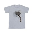 thumbnail image 1 of Marvel Universe Mens Thor Hammer Crack T-Shirt, 1 of 3