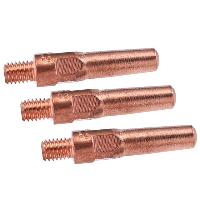 Punta de contacto de cobre Jadeshay 10 piezas Accesorios de soldadura de gas de cobre
