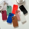 thumbnail image 3 of Carcasa Para IPhone 11 12 Pro Max Mini Funda Protectora De Silicona Suave Con Lente Flexible, 3 of 4