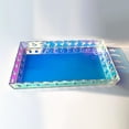 thumbnail image 1 of Bandeja de baño perfecl acrílico iridiscente organizador de maquillaje 26 x 14 x 3 cm, 1 of 8