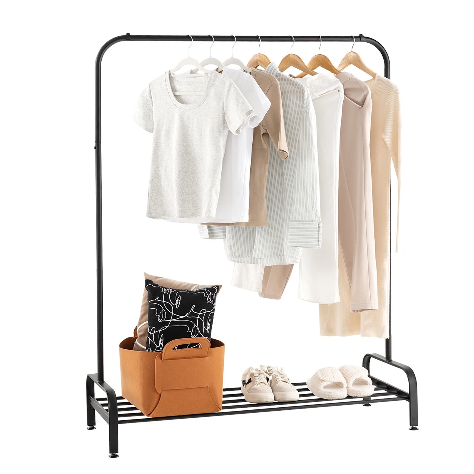 Organizer Rack Industrial Clothing Rack Amazon Sparkenzy