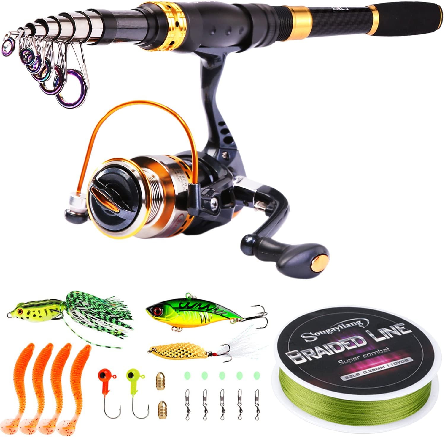 saltwater fishing rods and reels combos