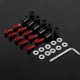 thumbnail image 5 of Kit de tornillos para parabrisas de motocicleta, 5mm/0,20 pulgadas, color rojo, 10 Uds., 5 of 8