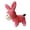 Pink, variant on Interactive Plush Squeaky Toy for Dogs and Cats, Tough Teething and Chewing Donkey Shape Pet Accessory, Fun Animal Toy for Indoor Play Pink