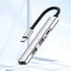 thumbnail image 4 of Concentrador USB con conector de audio tipo C a estación de acoplamiento Plug and Play de concentrador USB (plata) Ehuebsd  Para estrenar, 4 of 7