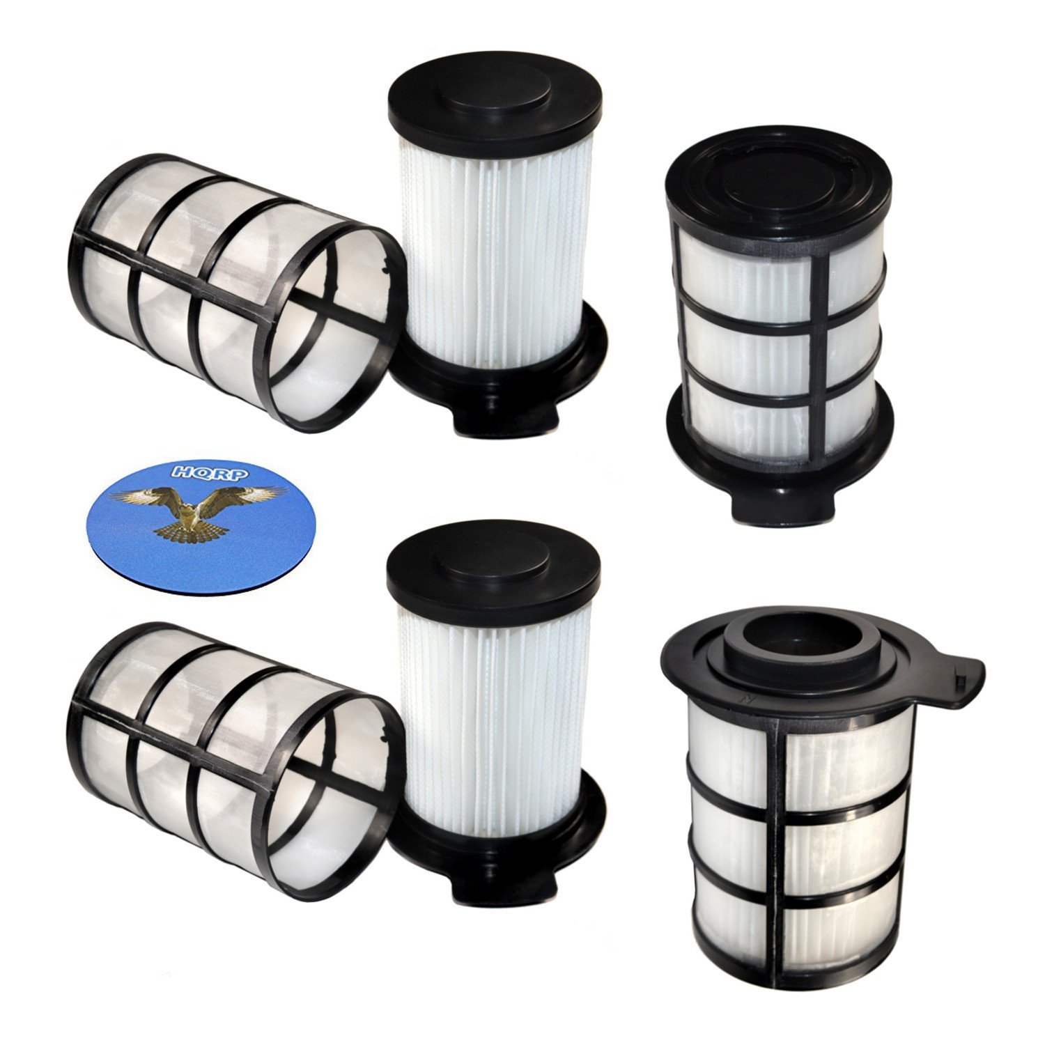 HQRP 4pack Filter Set for Bissell Easy Vac 3130C, 3130F, 3130L, 3130M