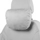 thumbnail image 1 of Almohada para Cabeza de Automóvil Ergonomica y Cómoda Almohada de Soporte para el Cuello Suede, Espuma de Memoria Ancho Ajustable Gris Claro 2 Pzs para Conducir Viajar, 1 of 7