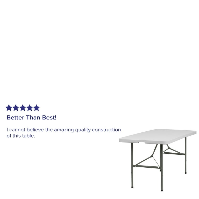 Bi fold table walmart deals