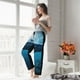 thumbnail image 5 of Fotbe Ocean Dolphin Fish School Pantalones de Pijama para Mujer, Pantalones de Dormir, Pantalones Pj con Cordón y Bolsillos-3X-Large, 5 of 6