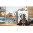 thumbnail image 2 of Ahgly Company Machine Washable Indoor Rectangle Transitional Burgundy Brown Area Rugs, 2' x 3', 2 of 7