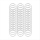 thumbnail image 2 of Juego de 45 Pulseras con Dijes de Serpiente, Expandibles, Ajustables, de Plata, para Mujer, Joyería DIY., 2 of 6