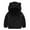 Black1, variant on fatyb Toddler Girls Boys Fleece Zip up Hoodies Long Sleeve Sherpa Sweatshirt Jacket Kids Fuzzy Winter Outwear