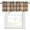 Blue, variant on Blue Brown Checked Valances for Windows Farmhouse Kitchen Curtains Valances Rod Pocket Valance Curtains for Kitchen Windows Beige Buffalo Plaid Farmhouse Window Valances for Bathroom Bedroom 42"x12"