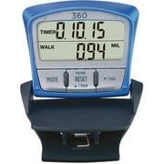 Sportline 360 Total Fitness Pedometer To Accurately Measure Walking/Jogging Steps, Distance And Calories Burned