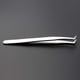 thumbnail image 3 of 2 uds pinzas para injertar pestañas pinzas para extensión de pestañas pinzas para pestañas postizas herramientas de maquillaje plata, 3 of 3