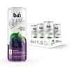 Bai Bubbles, Sparkling Water, Bogota Blackberry Lime, Antioxidant Infused Drinks, 11.5 Fluid Ounce Cans, Pack of 6 All Natural Family Pack Drinks