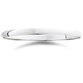 thumbnail image 1 of Alliance de Mariage Simple en Or Blanc 14K de 2 mm, Ajustement Confortable, 1 of 2